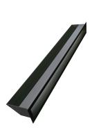 Решетка каминная 9*100 черная