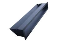 Решетка каминная 9*60 черная