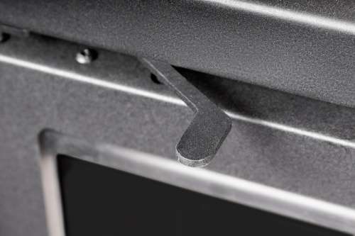 Каминная топка Экокамин Альфа 700 KВ с контргрузом черный шамот