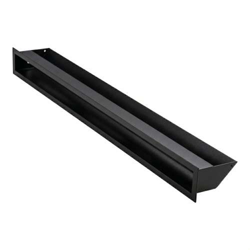 Решетка каминная 9*100 черная