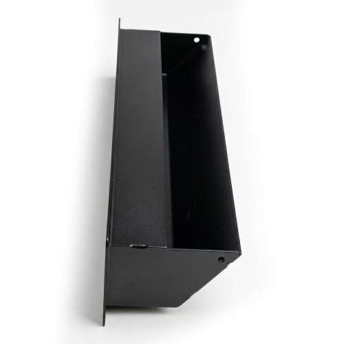 Решетка каминная 9*80 черная