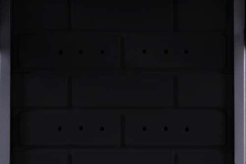 Каминная топка Экокамин ДЕЛЬТА 900 PB три стекла подовое горение принтинг черный шамот