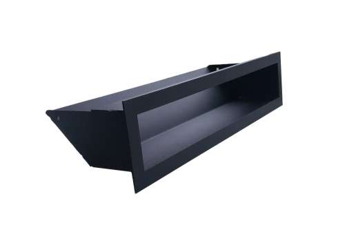  Решетка каминная 9*40 черная