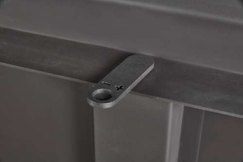 Каминная топка Экокамин ДЕЛЬТА 1200х800х450 PB три стекла подовая черный шамот