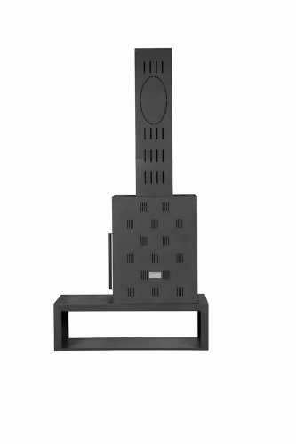 Камин МАДРИД на дровнике Гигант слева подовый