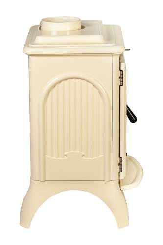 ПЕЧЬ-КАМИН SEVILLE эмаль слоновая кость NEW