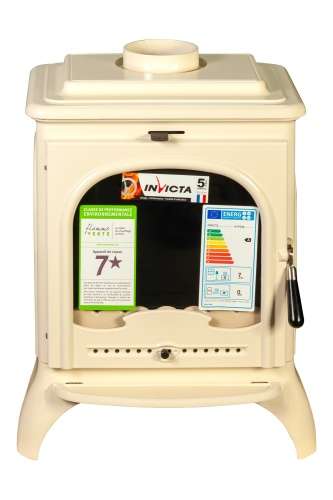 ПЕЧЬ-КАМИН SEVILLE эмаль слоновая кость NEW