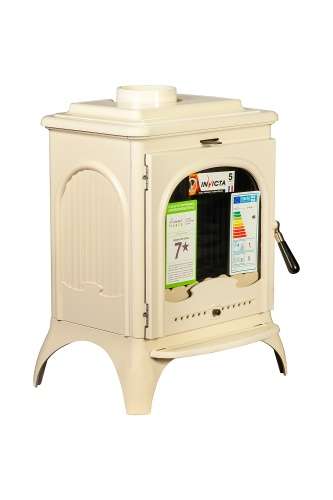 ПЕЧЬ-КАМИН SEVILLE эмаль слоновая кость NEW