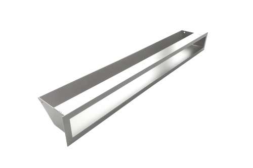 Решетка каминная 9*80 слоновая кость