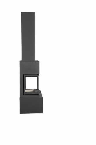 Камин МАДРИД на дровнике Гигант слева подовый