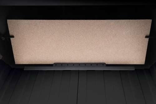 Каминная топка Экокамин Альфа 700 KВ с контргрузом черный шамот