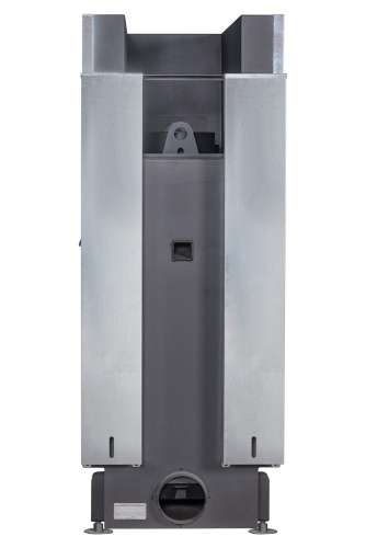 Каминная топка Экокамин ДЕЛЬТА 900 P три стекла подовое горение принтинг