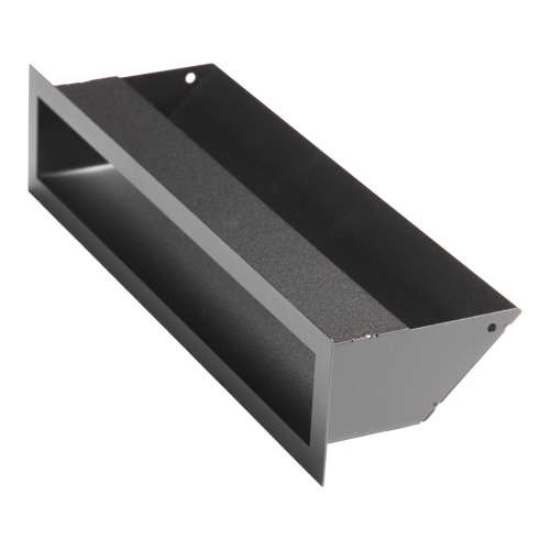  Решетка каминная 9*40 черная