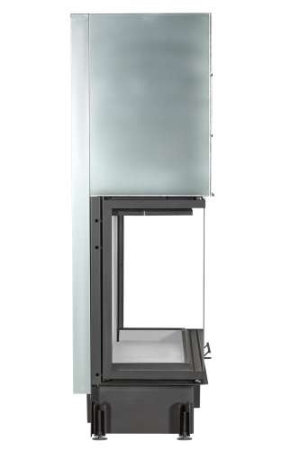 Каминная топка Экокамин ДЕЛЬТА 1200х800х450 P три стекла подовая