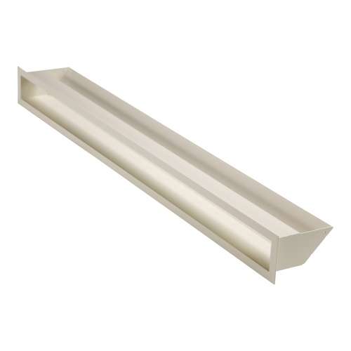 Решетка каминная 9*100 слоновая кость