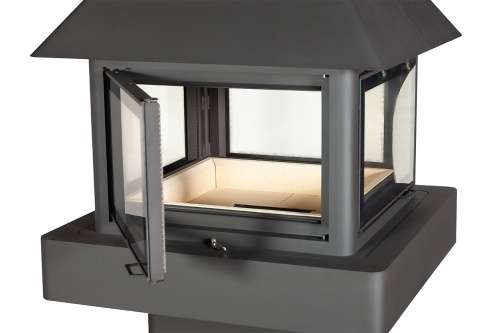 Камин ЭКЛИПС ОСТРОВНОЙ ГИГАНТ графит