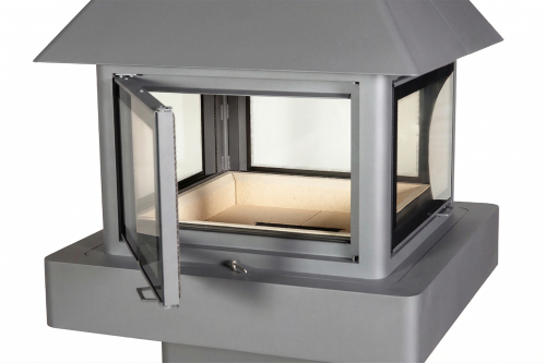 Камин ЭКЛИПС ОСТРОВНОЙ ГИГАНТ графит